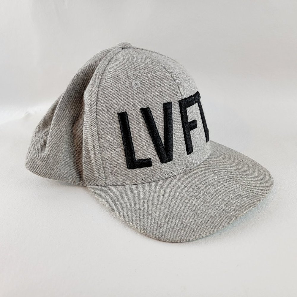 LVFT Hat Cap The Classics Yupoong Snap Back Wool Acrylic Gray Black Green Brim